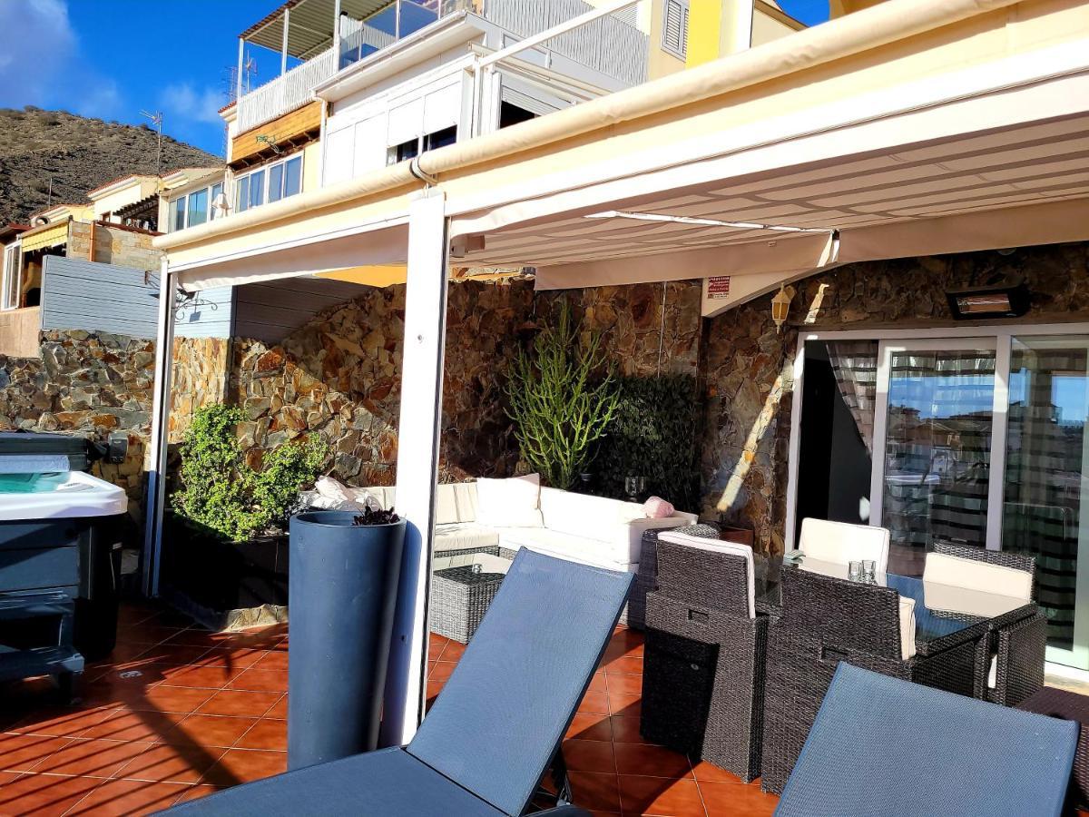 Arguineguin Casa Bonita Beautiful Panorama & Private Jacuzzi 아파트 외부 사진